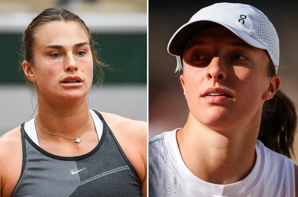 Aryna Sabalenka i Iga Świątek