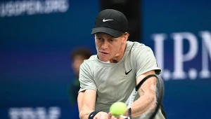 Jannik Sinner podczas finału US Open 2024