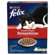 Felix Countryside Sensations Karma sucha dla kota z wołowiną kurczakiem i warzywami 1 kg