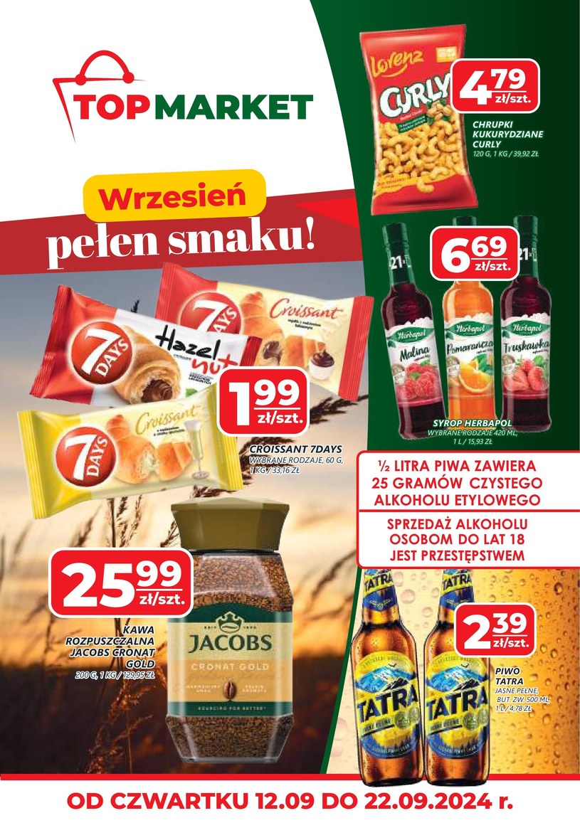 Gazetka promocyjna Top Market - wygasła 4 dni temu