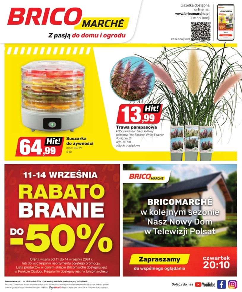 Gazetka promocyjna Bricomarche - ważna od 11. 09. 2024 do 21. 09. 2024