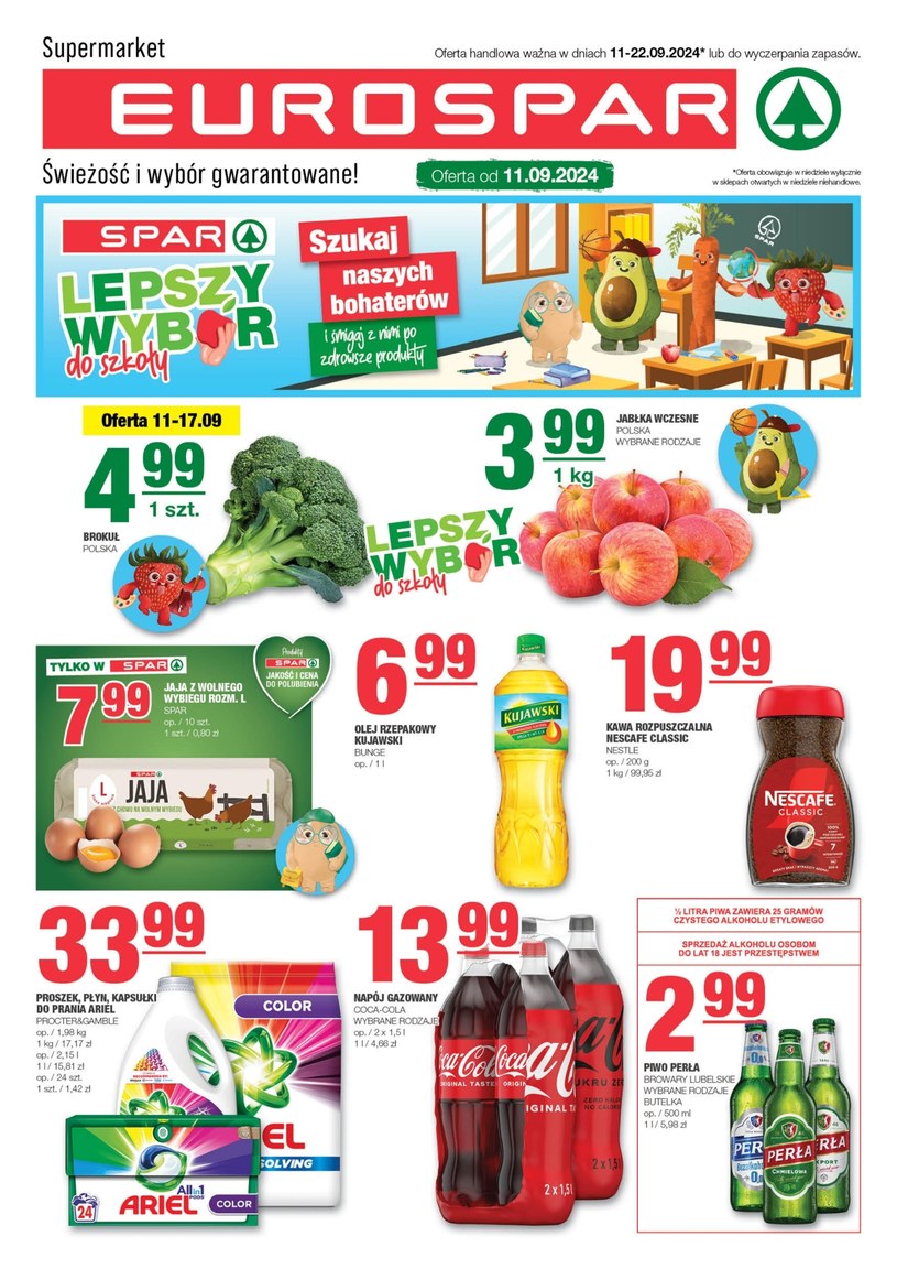 Gazetka promocyjna EuroSPAR - wygasła 7 dni temu