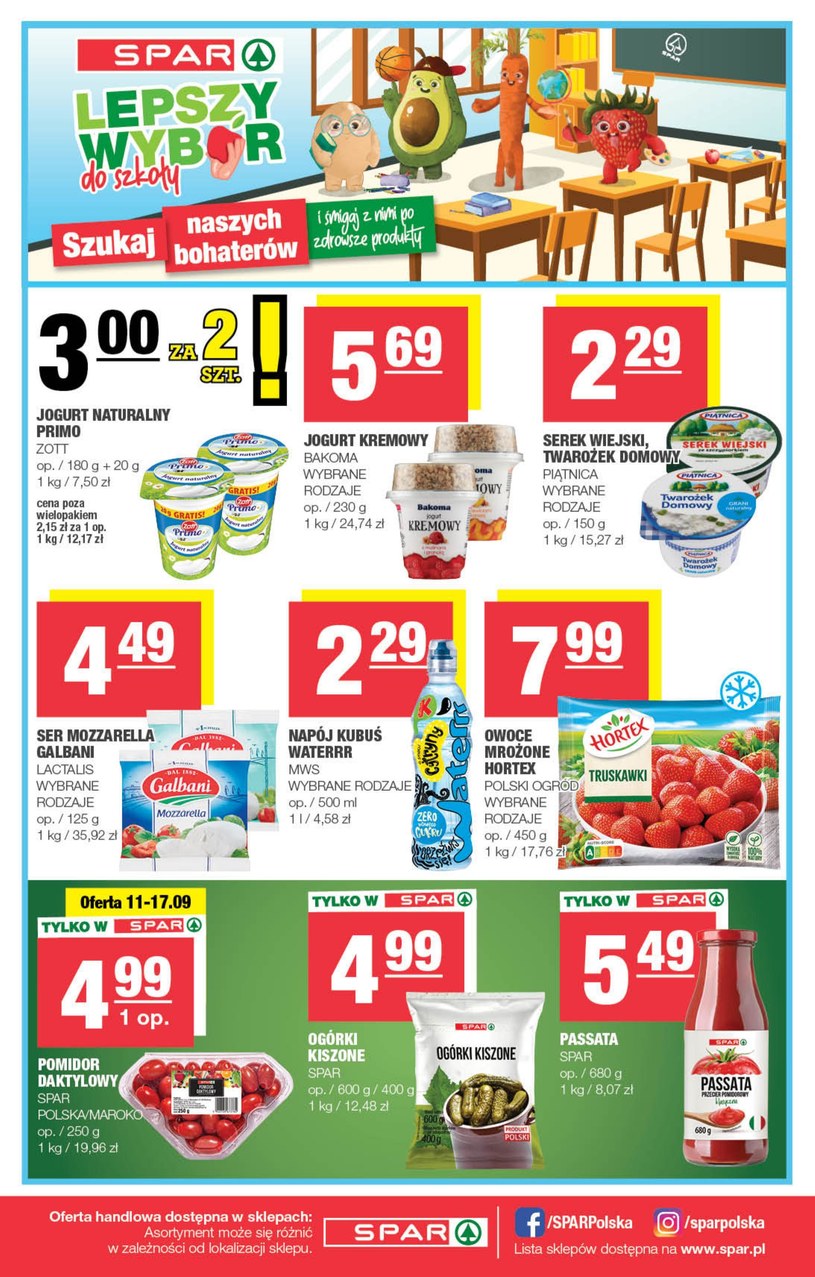 Gazetka: Zakupowe hity września – Spar - strona 8