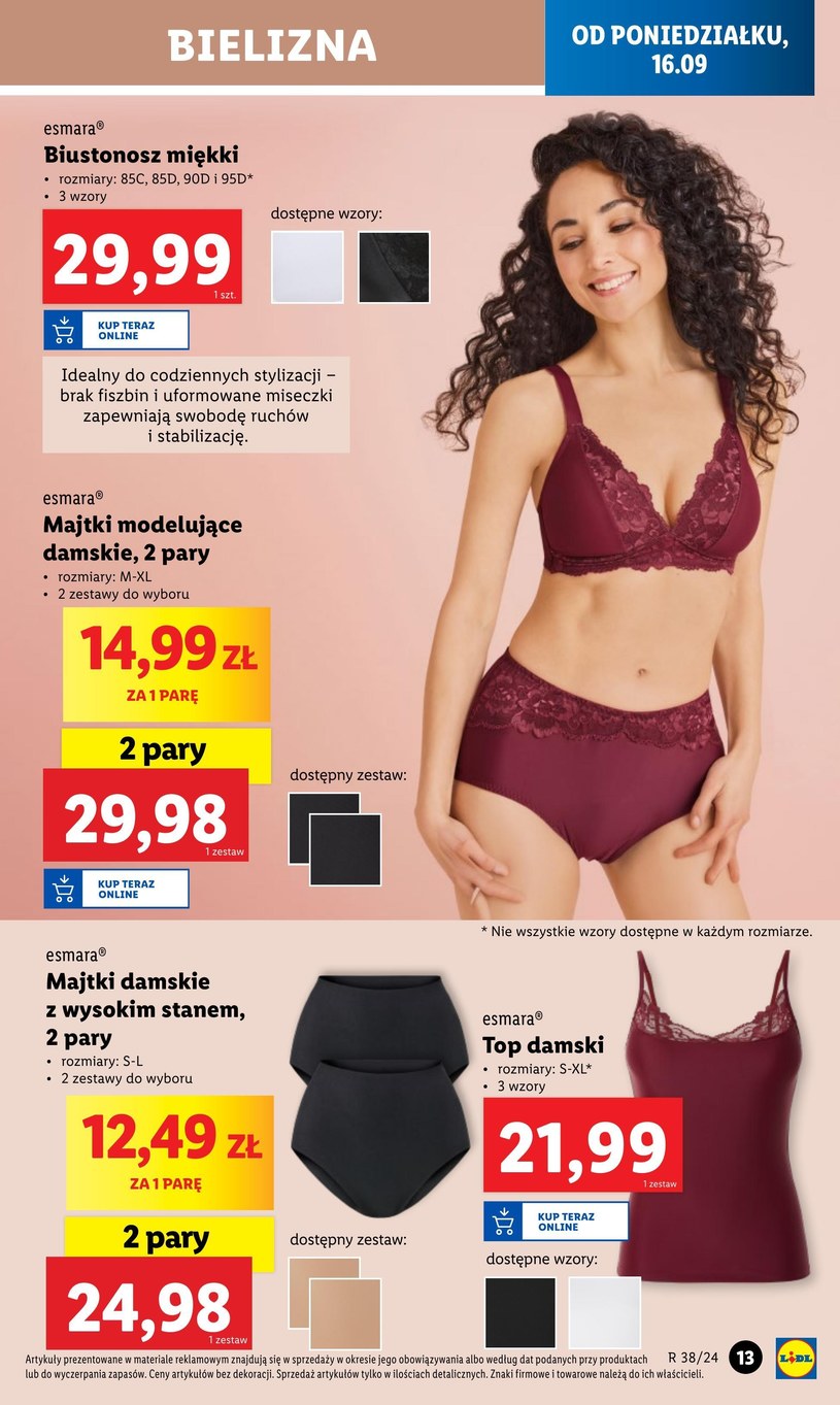 Gazetka: Stylowe jesienne okazje – Lidl - strona 15