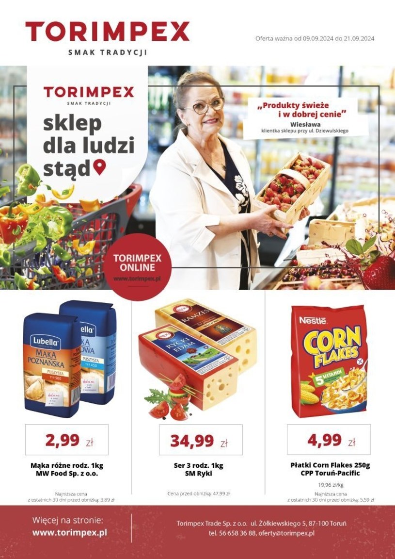 Gazetka: Torimpex - sklep dla ludzi stąd - strona 1