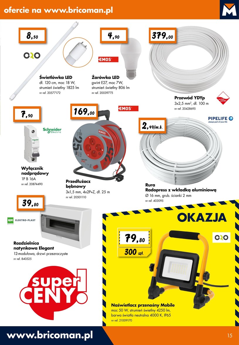 Gazetka: Bricoman - teraz wnętrze - strona 15