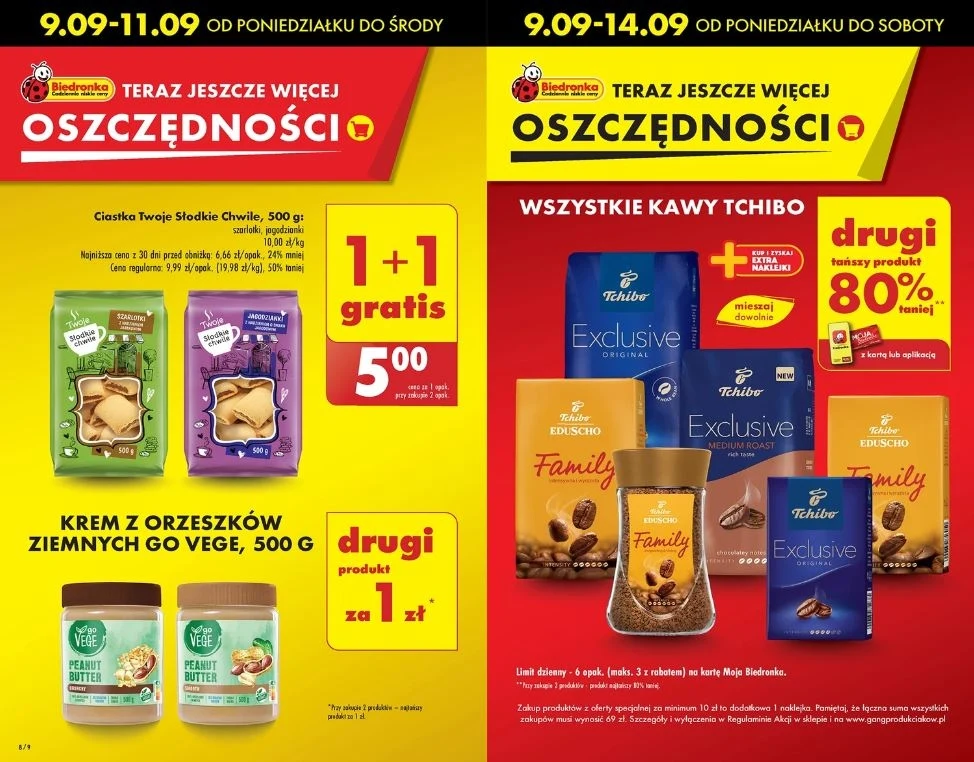 Biedronka oferuje gratisowe produkty! Biedronka oferuje gratisowe produkty!