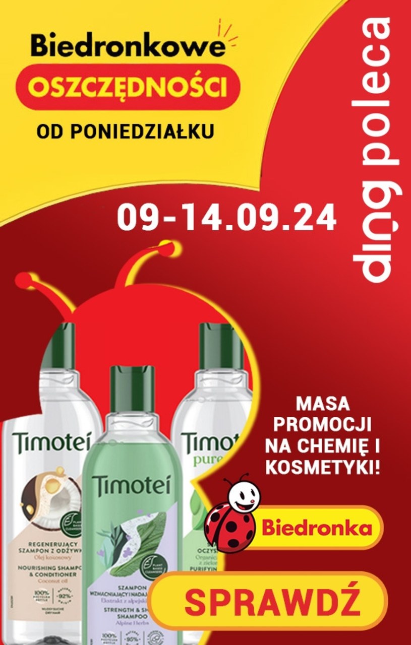 Gazetka promocyjna Biedronka - ważna od 09. 09. 2024 do 14. 09. 2024