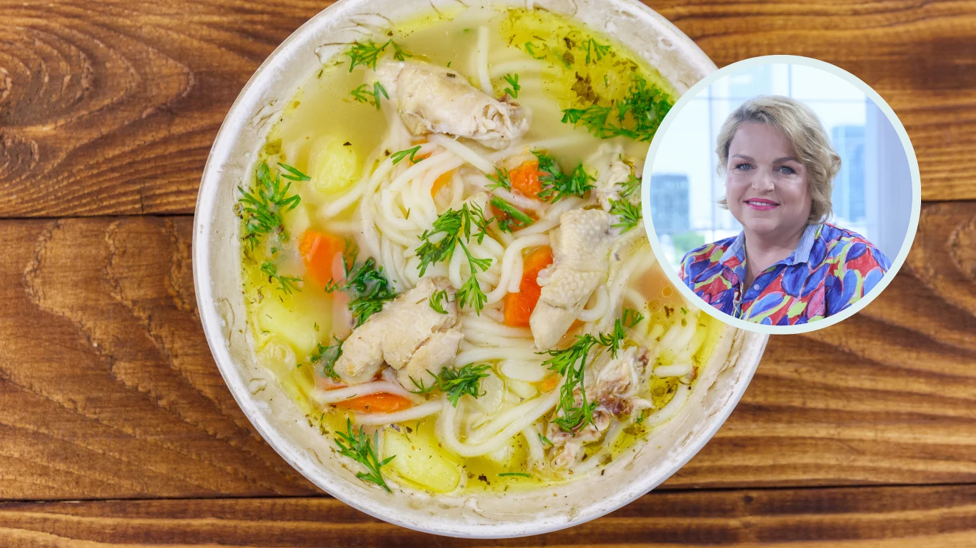 ​Rozgrzewający przepis na rosół od Katarzyny Bosackiej. Idealny na nadchodzącą jesień