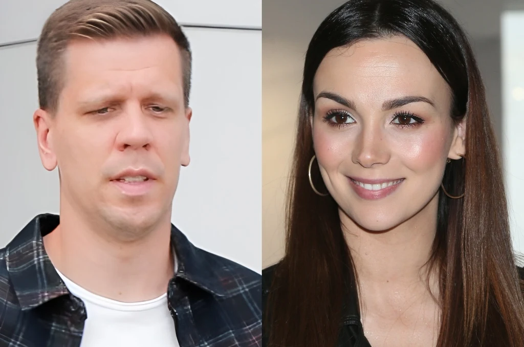 Wojciech Szczęsny i Paulina Krupińska