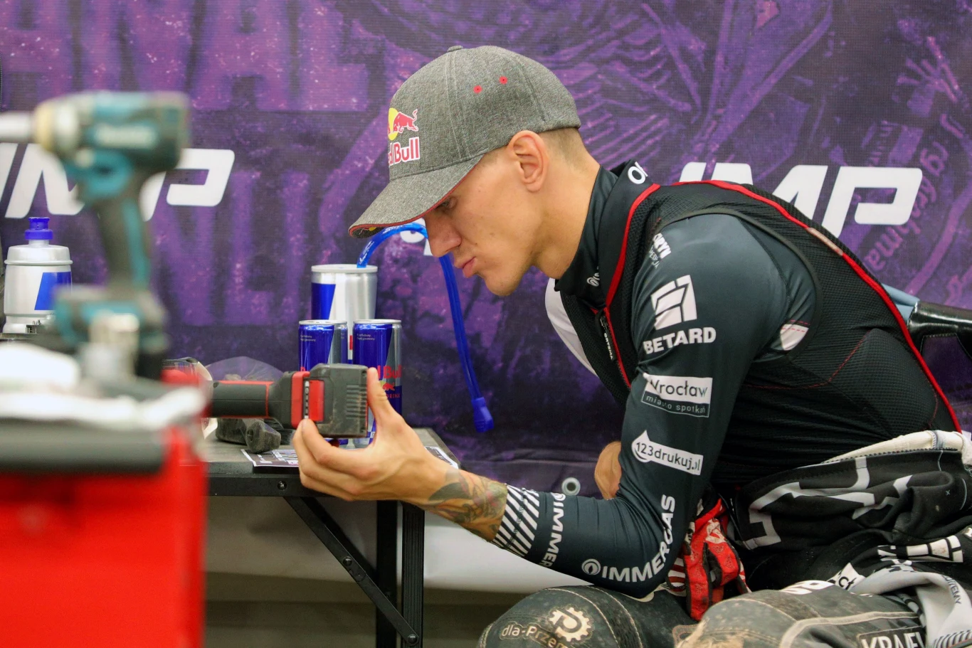 Maciej Janowski w Grand Prix.