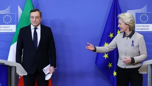 Były szef EBC Mario Draghi i przewodnicząca KE Ursula von der Leyen przedstawili plan na rzecz zwiększenia konkurencyjności Europy