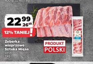 Żeberka wieprzowe Sztuka Mięsa