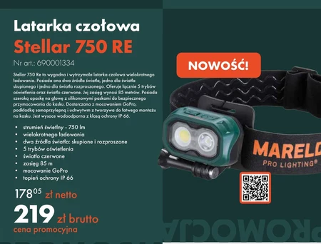 Latarka czołowa Mareld