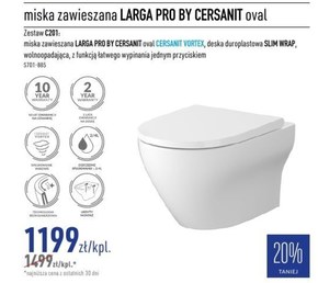 Miska wisząca wc Cersanit niska cena