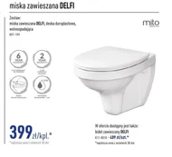 Miska wisząca wc Mito