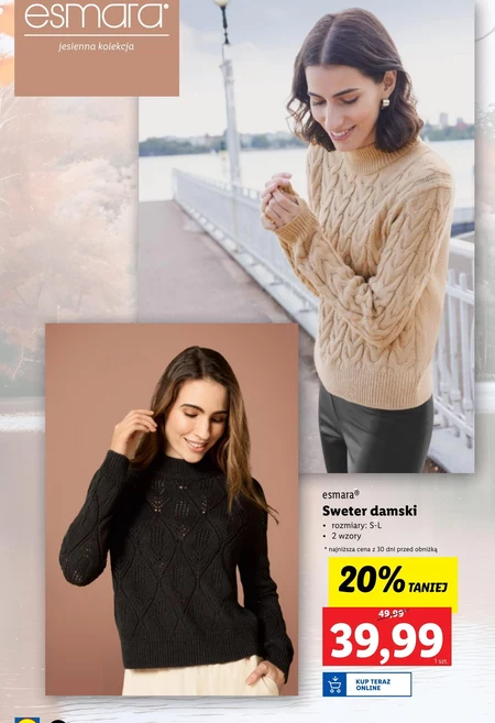 Sweter damski Esmara