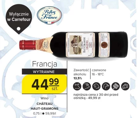 Wino wytrawne Carrefour