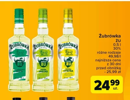 Wódka smakowa Żubrówka