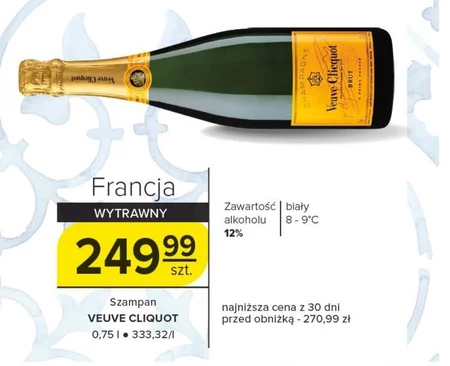 Szampan Veuve Clicquot