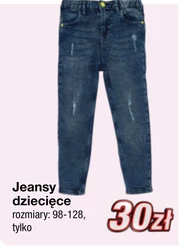 Jeansy dziecięce