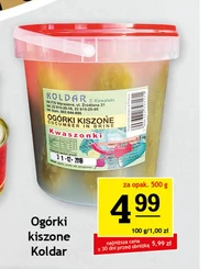 Ogórki kiszone Koldar