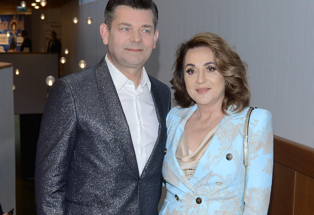 Zenek Martyniuk z żoną Danutą