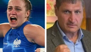 Julia Szeremeta i Andrzej Gołota usiedli przy wspólnej kawie (Źródło: AFP/twitter.com/PolskiZwiazekBokserski)