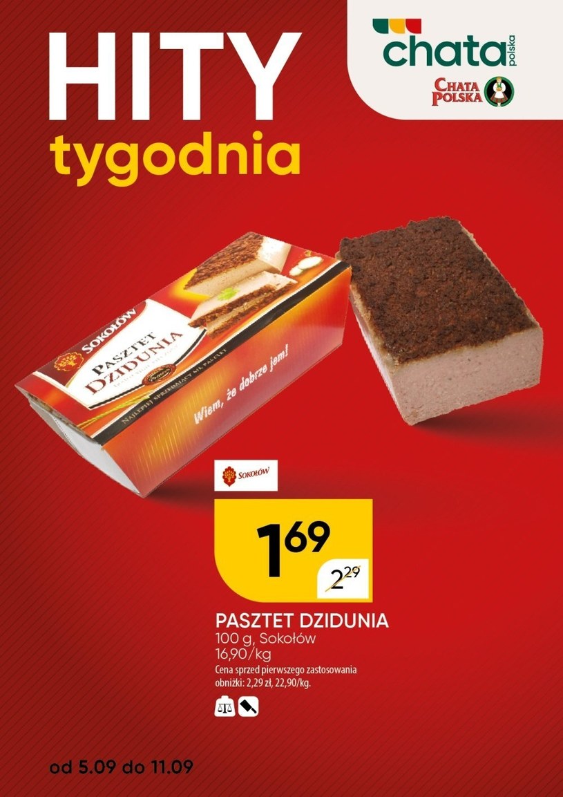 Gazetka promocyjna Chata Polska - wygasła 10 dni temu