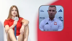 Julia Szeremeta i trener kadry Tomasz Dylak - duet, który oby zawsze dawał tylko dobry przykład
