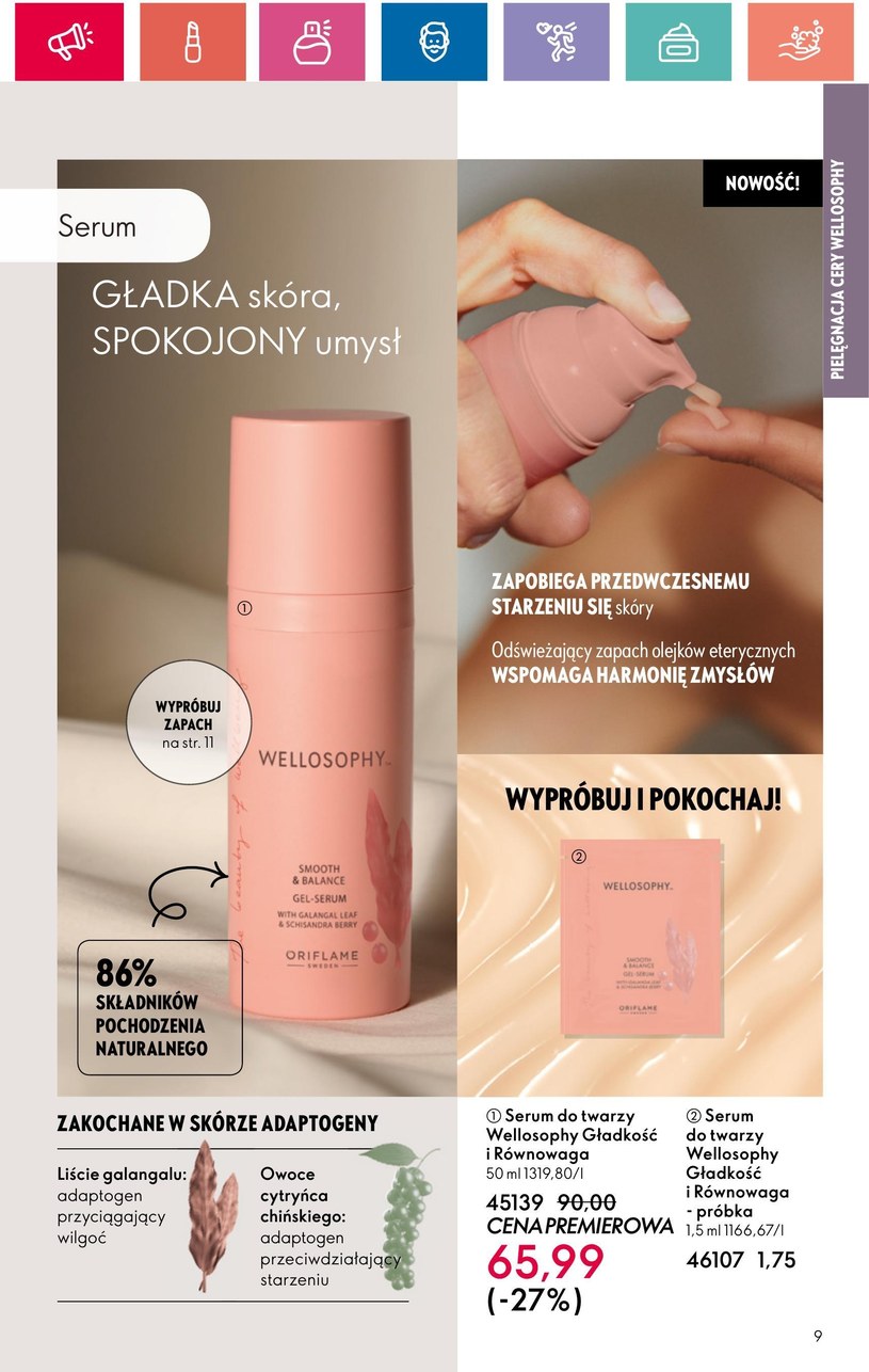 Gazetka: Oriflame - piękno dobrego samopoczucia - strona 9