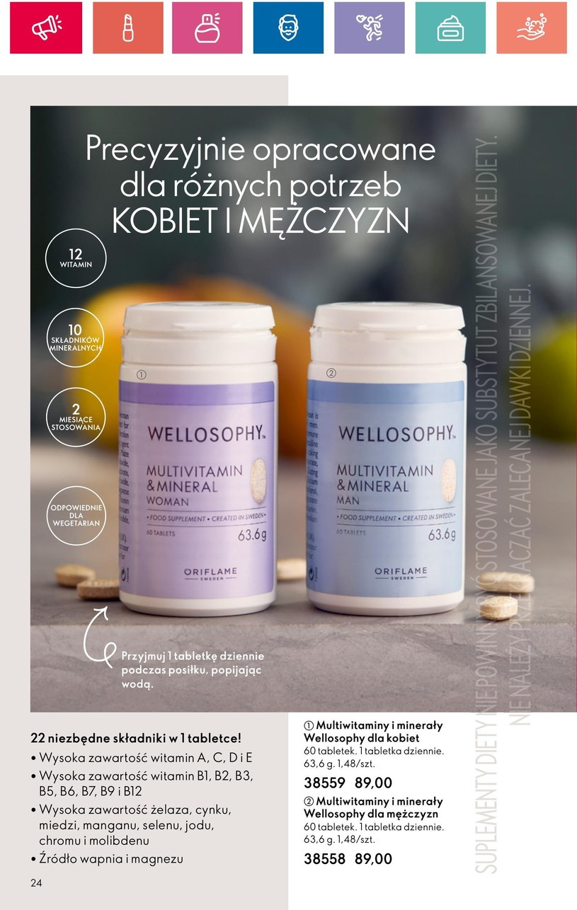 Gazetka: Oriflame - piękno dobrego samopoczucia - strona 24