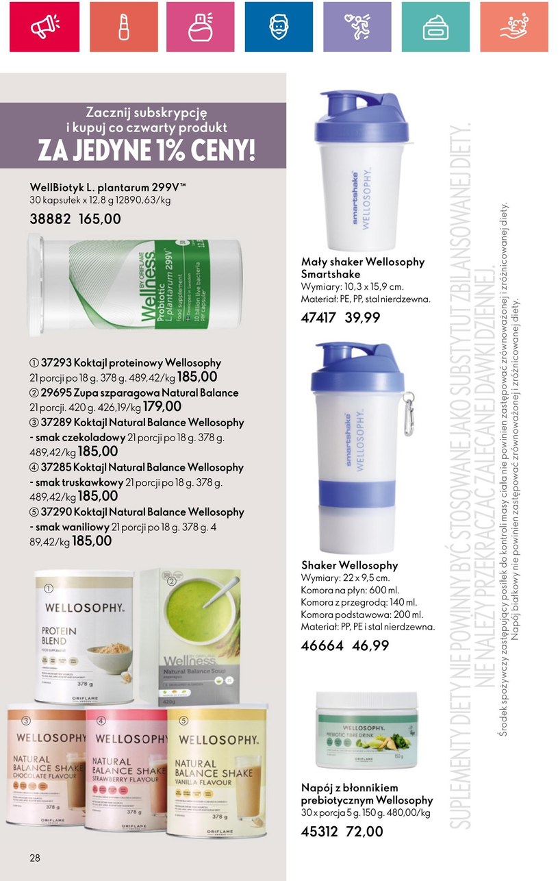 Gazetka: Oriflame - piękno dobrego samopoczucia - strona 28