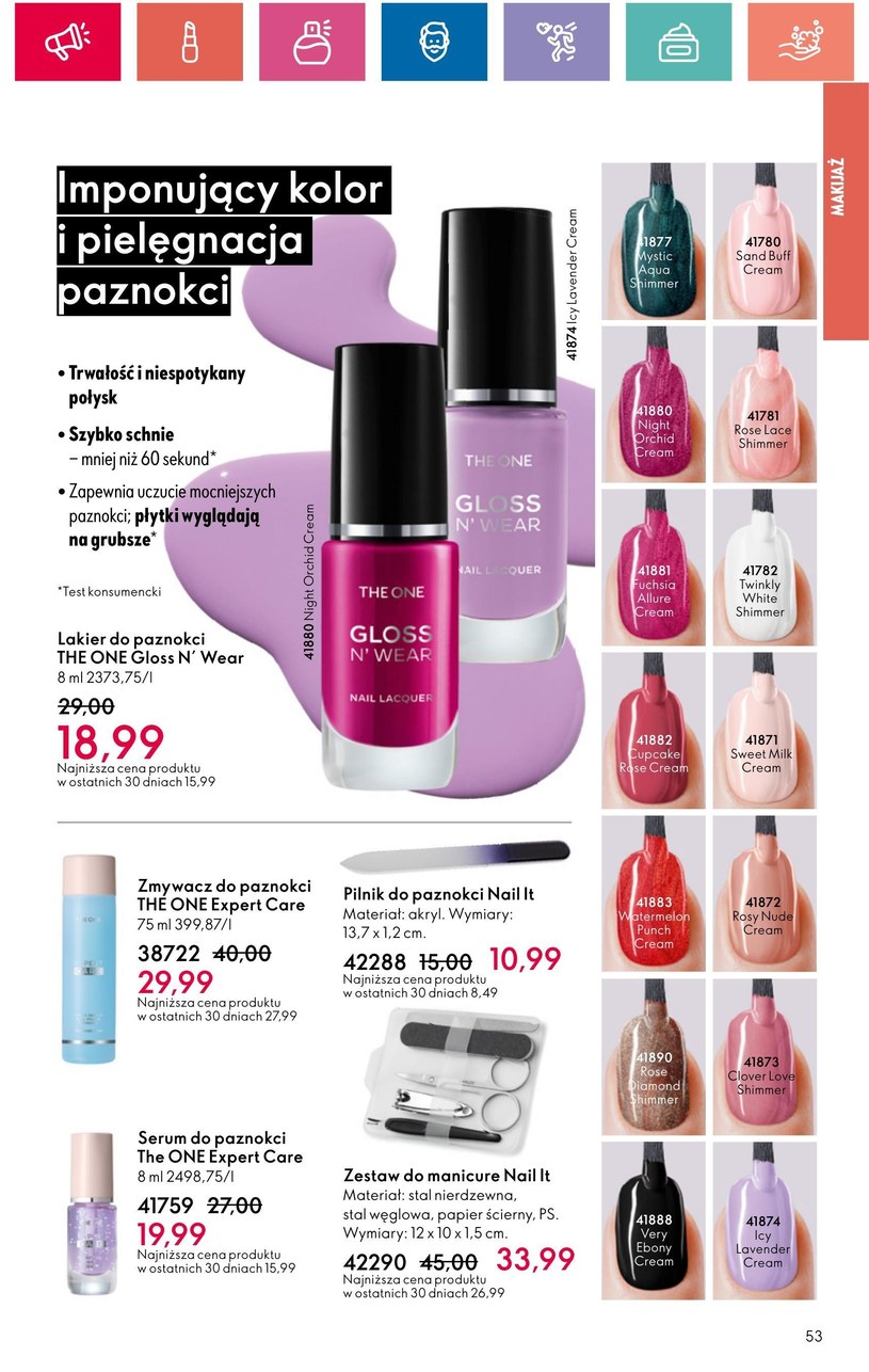 Gazetka: Oriflame - piękno dobrego samopoczucia - strona 53