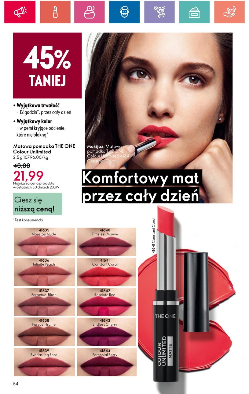 Gazetka: Oriflame - piękno dobrego samopoczucia - strona 54