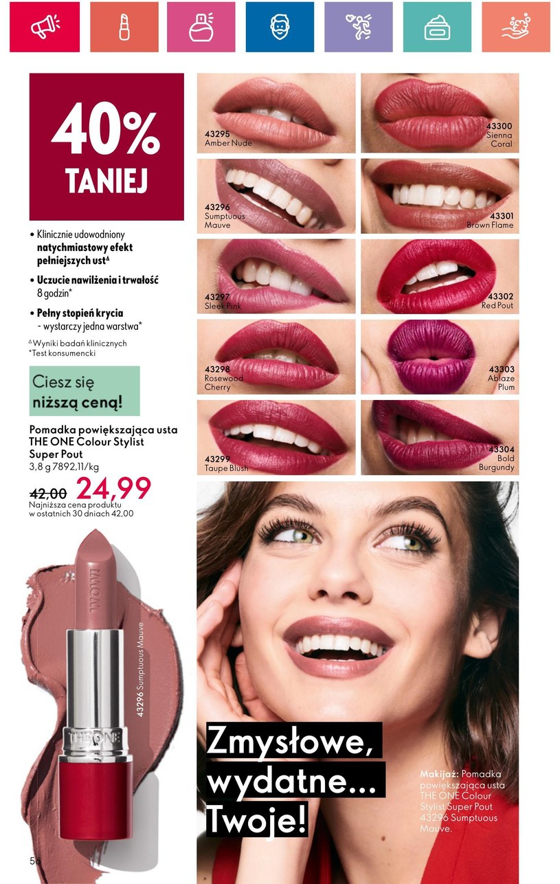 Gazetka: Oriflame - piękno dobrego samopoczucia - strona 56