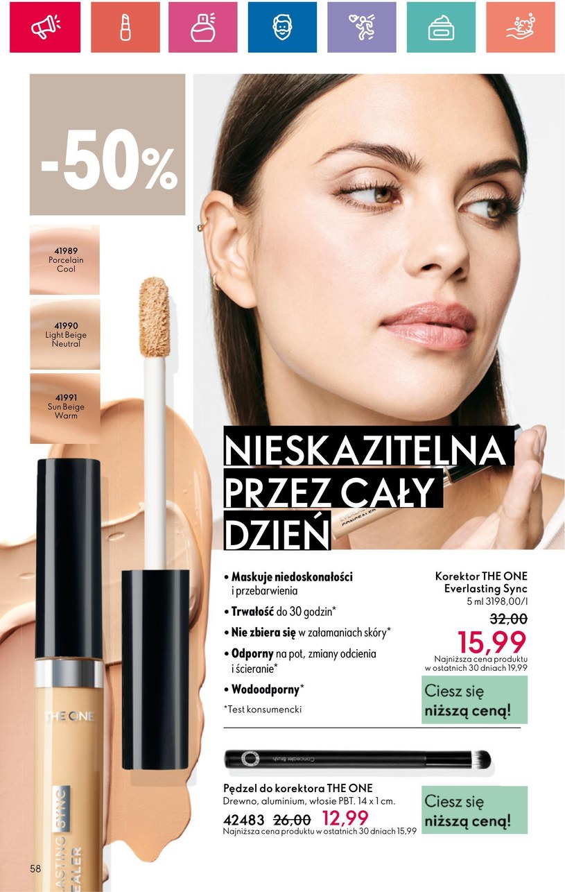 Gazetka: Oriflame - piękno dobrego samopoczucia - strona 58