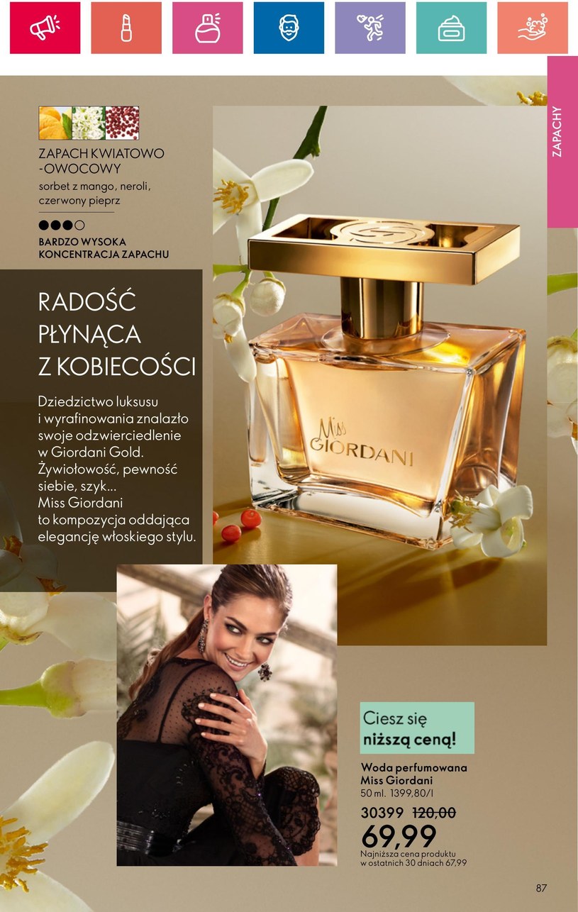 Gazetka: Oriflame - piękno dobrego samopoczucia - strona 87