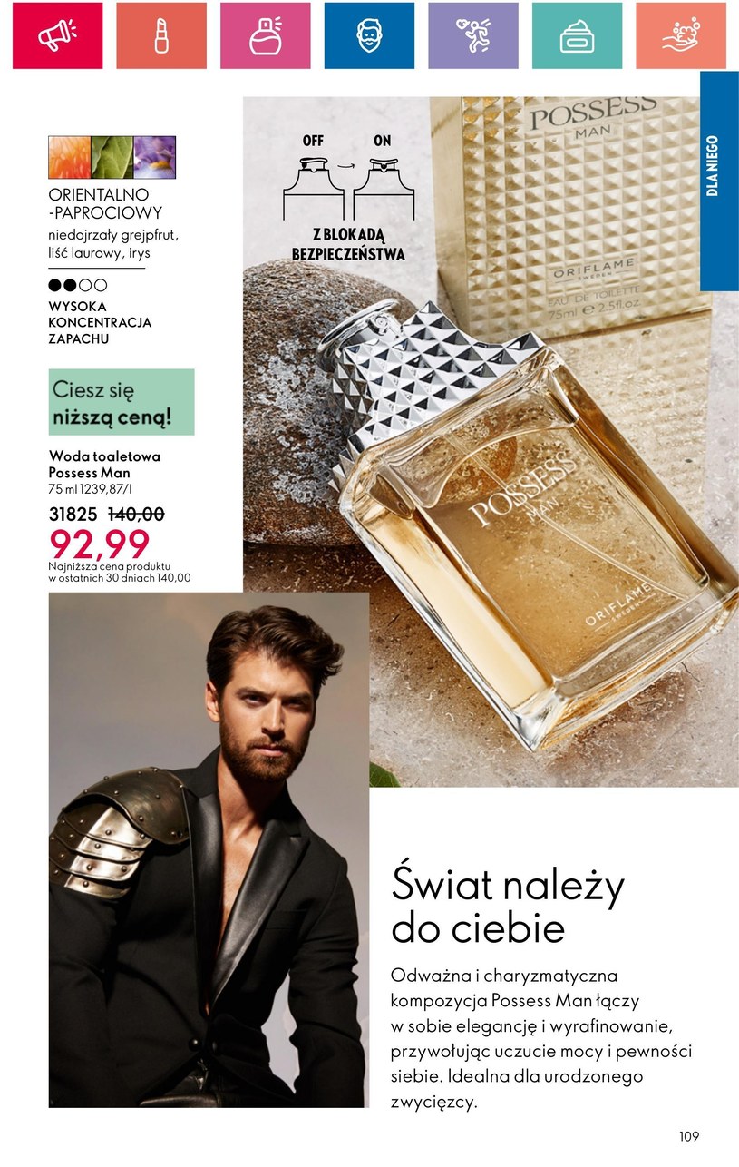 Gazetka: Oriflame - piękno dobrego samopoczucia - strona 109