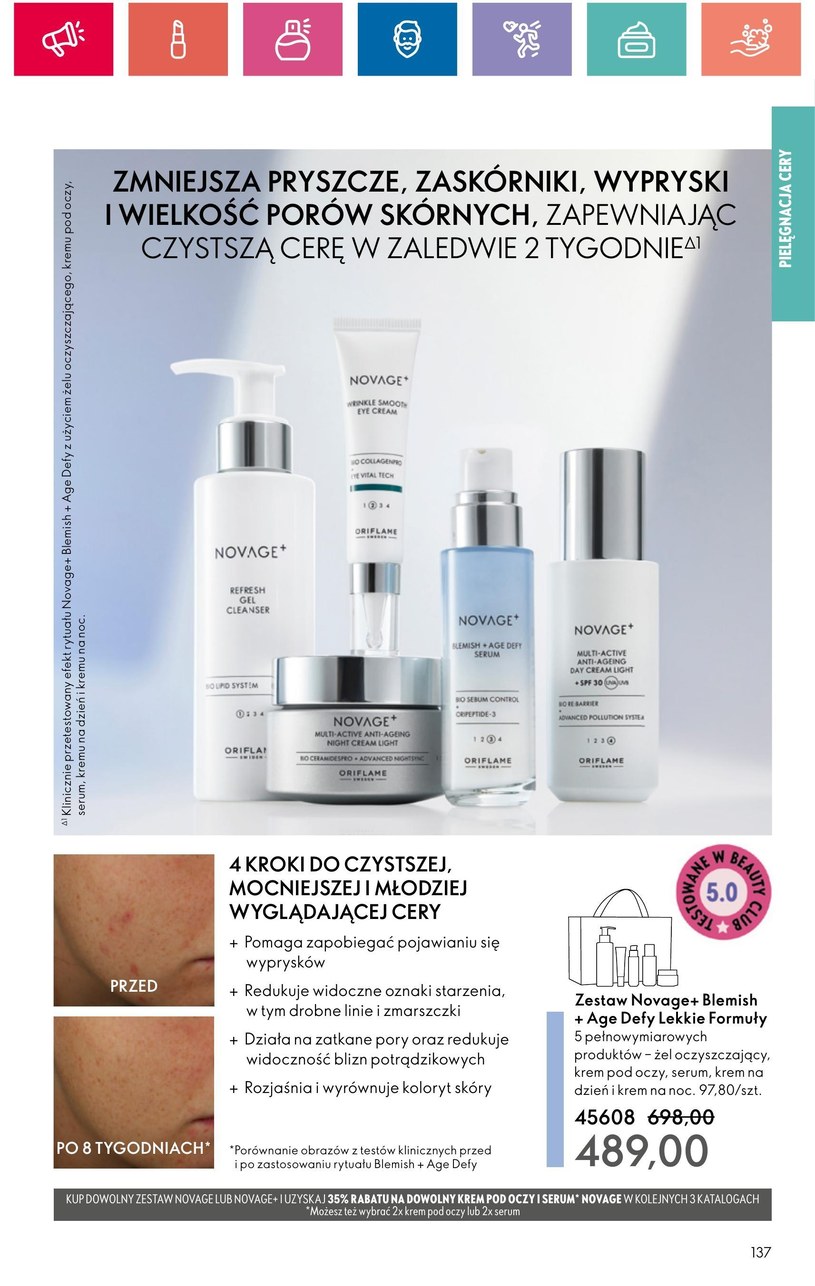 Gazetka: Oriflame - piękno dobrego samopoczucia - strona 137