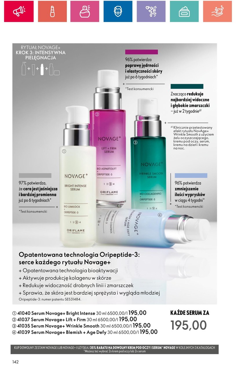 Gazetka: Oriflame - piękno dobrego samopoczucia - strona 142