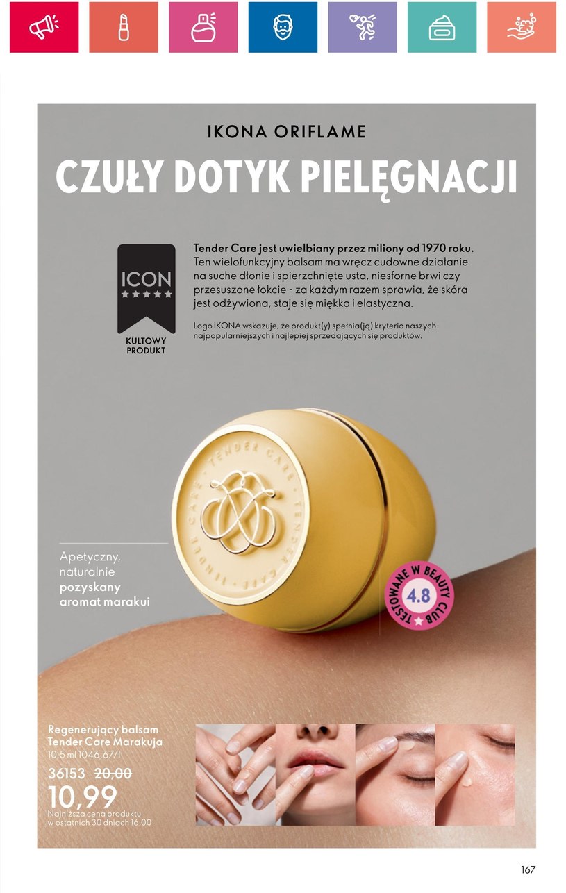 Gazetka: Oriflame - piękno dobrego samopoczucia - strona 167