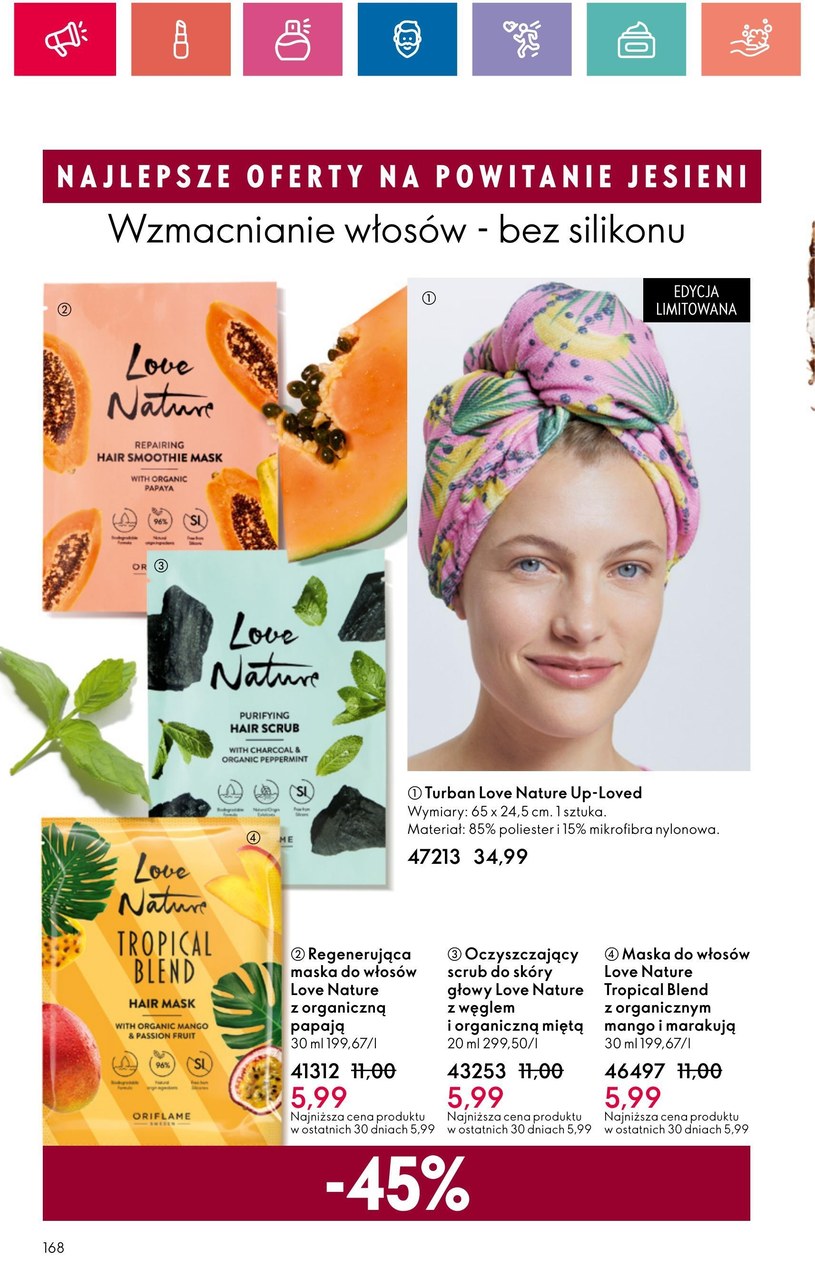 Gazetka: Oriflame - piękno dobrego samopoczucia - strona 168