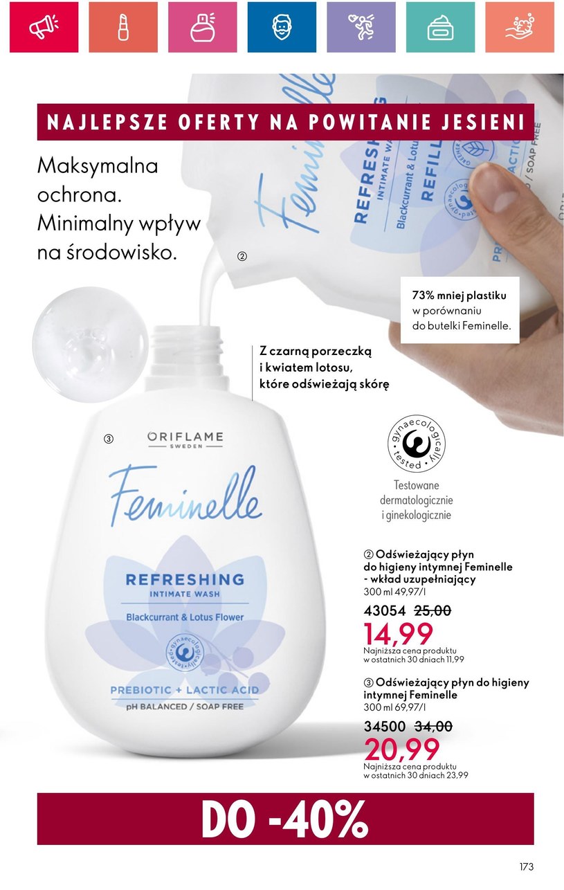 Gazetka: Oriflame - piękno dobrego samopoczucia - strona 173