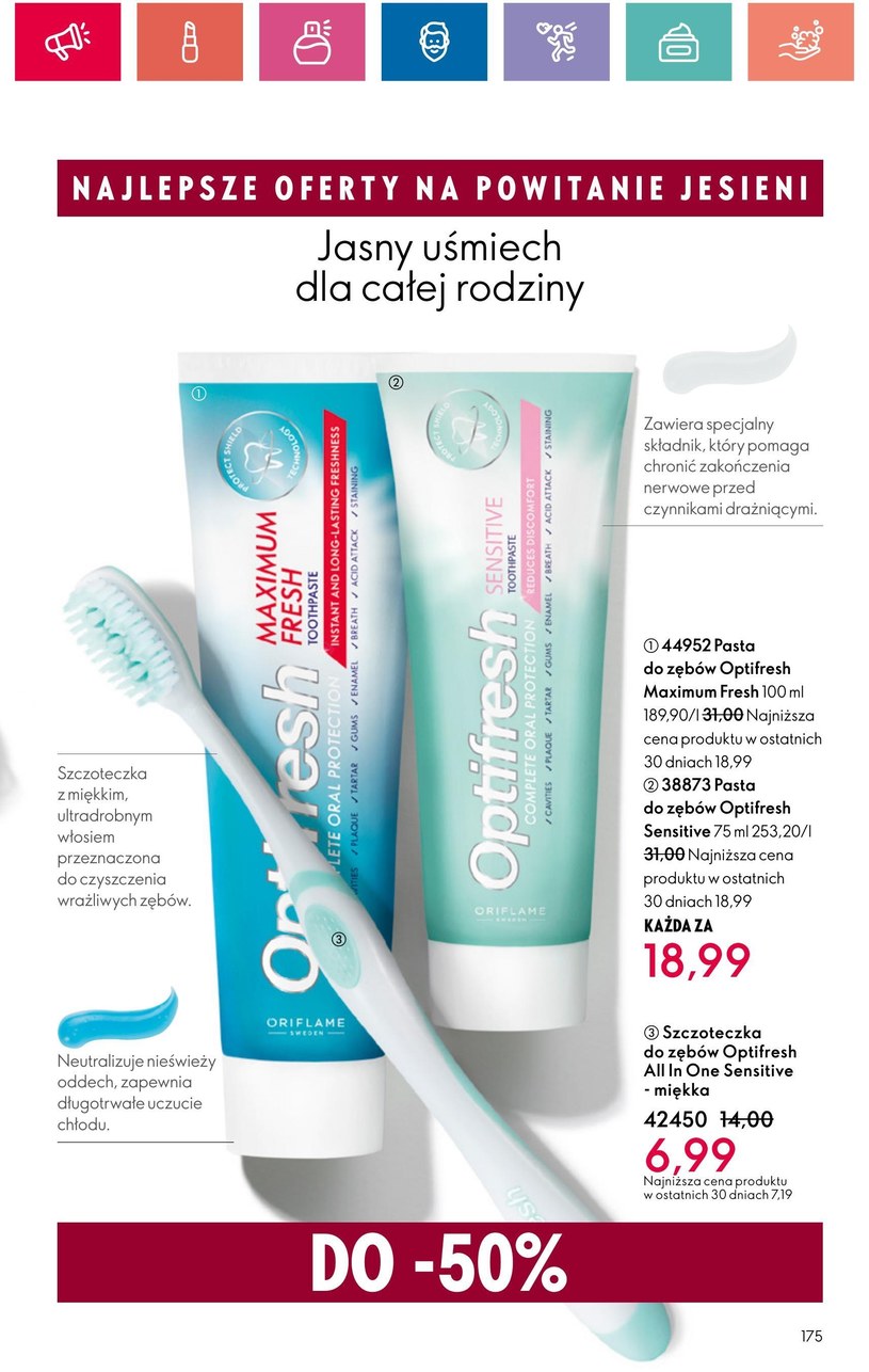 Gazetka: Oriflame - piękno dobrego samopoczucia - strona 175