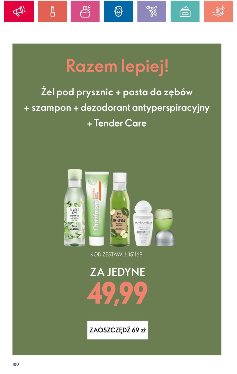 Gazetka: Oriflame - piękno dobrego samopoczucia - strona 180