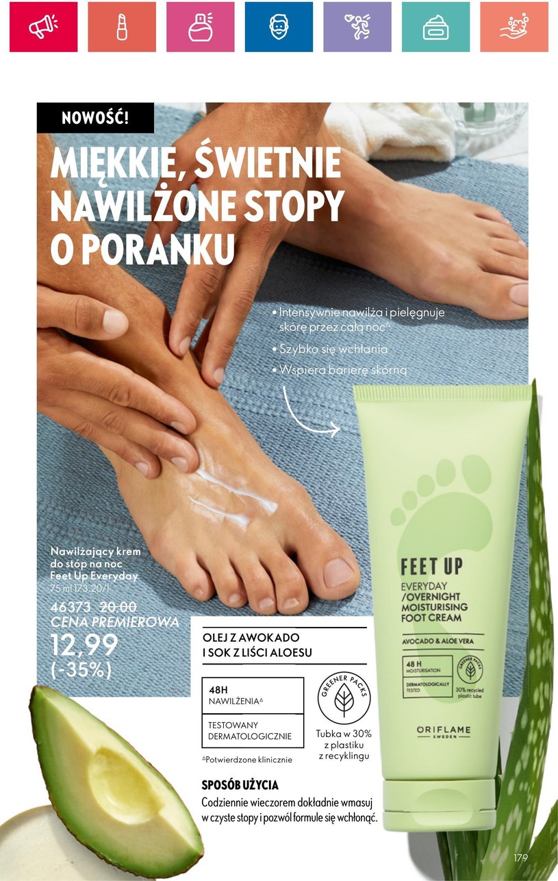 Gazetka: Oriflame - piękno dobrego samopoczucia - strona 179