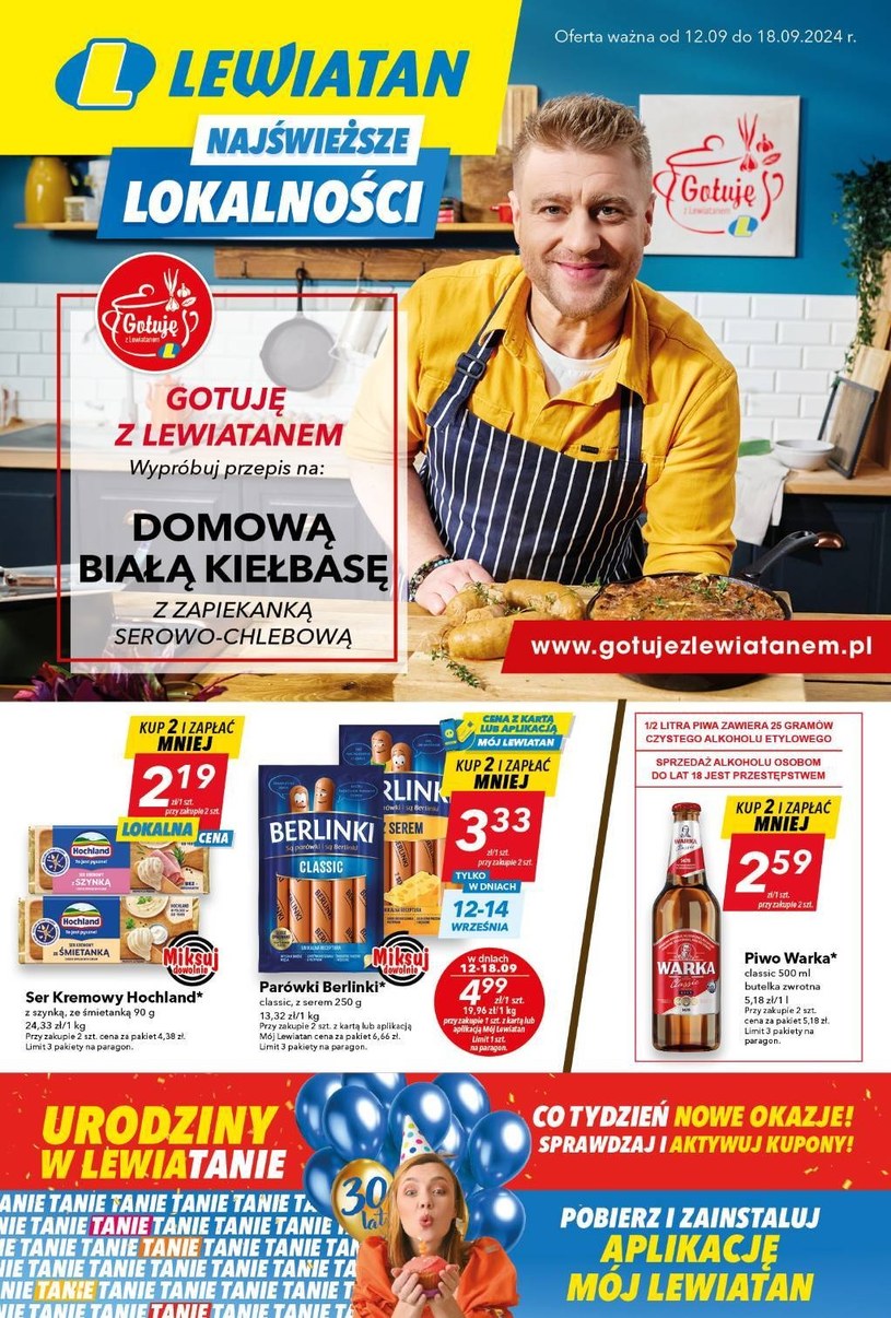 Gazetka promocyjna Lewiatan - wygasła 5 dni temu