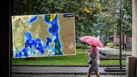 Wtorek będzie deszczowy w większości kraju, poza krańcami wschodnimi. Lokalnie na wschodzie i w centrum wystąpią również burze