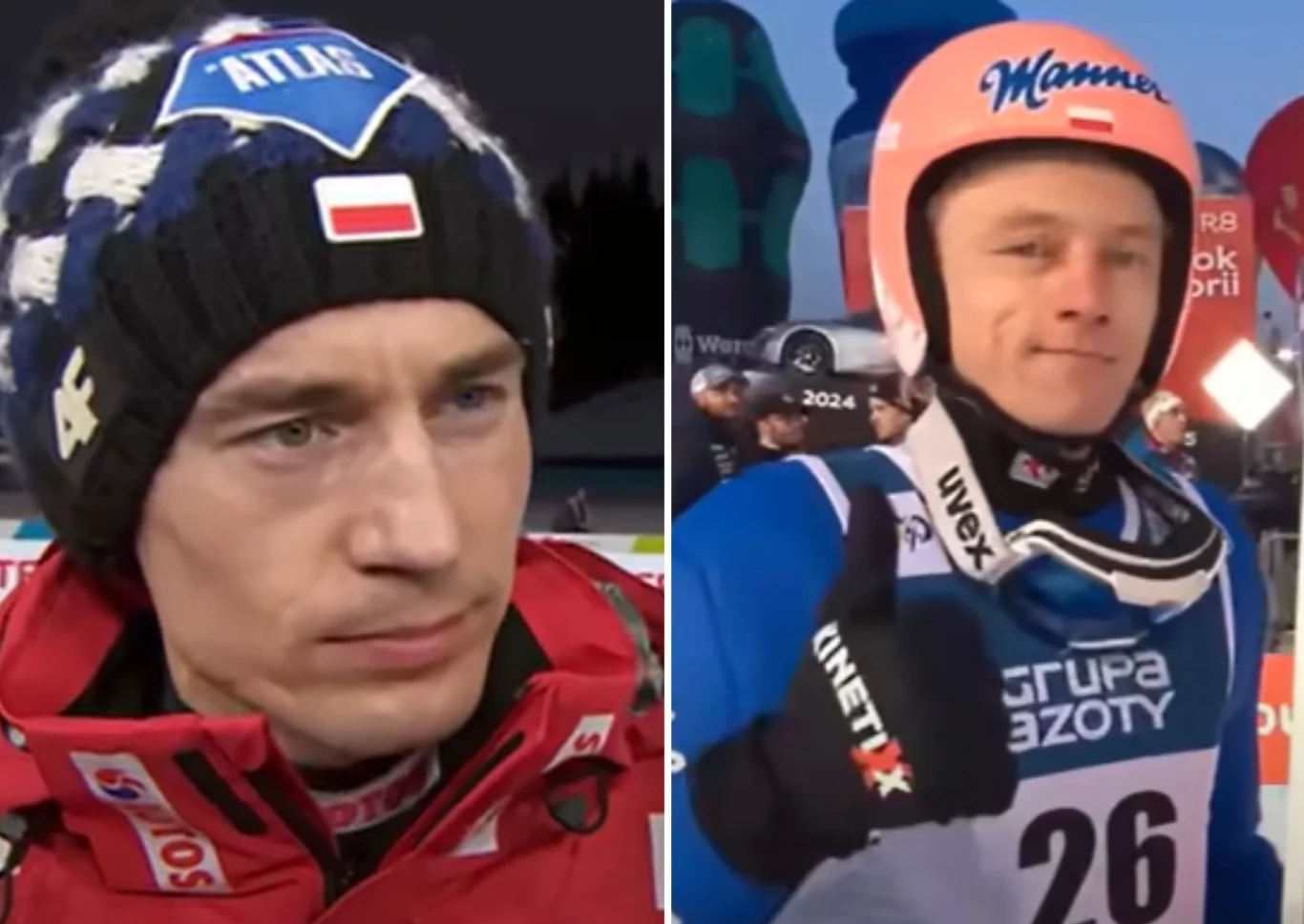 Kamil Stoch i Dawid Kubacki Kamil Stoch i Dawid Kubacki